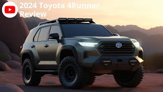 2024 Toyota 4Runner  Review [upl. by Htebiram]