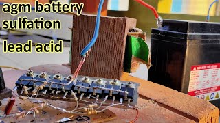 how to reverse battery sulfation new Very strong desulfate circuit [upl. by Latsirc197]