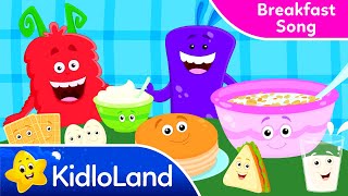 Eat Your Breakfast  Mealtime Song  Breakfast Song for Kids  Chomping Monsters Healthy Habits Song [upl. by Nnyleimaj]