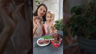 🍓🍫Jahodovočokoládové muffiny 🍫🍓😋 recept food muffins jahody cokolada [upl. by Anaeda]