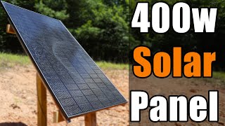 Project Solar QCell 400w Solar Panel Overview and Install [upl. by Py]