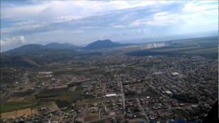 COCKPIT VIEW  B737 landing Dalaman DLMLTBS RWY 19L [upl. by Dnomde73]