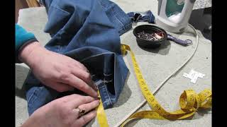 Shortening Jeans  Professional Tips and Tutorial for All Levels [upl. by Mendes916]