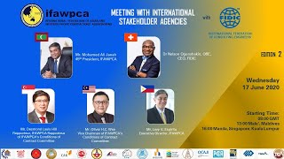 IFAWPCA Meeting with FIDIC 17 June 2020 [upl. by Odnesor201]