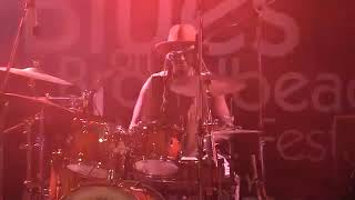 Southern Avenue  Drum Solo TIkyra Jackson  Broadbeach Blues Festival 2018 [upl. by Thanasi656]