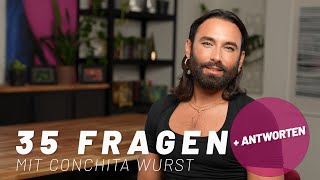 Sneak Peek 35 Fragen mit Conchita Wurst  WURSTTVcom [upl. by Eeldivad]