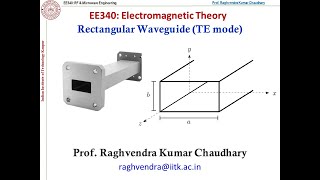 Lecture 27 Rectangular Waveguide TE mode [upl. by Ogram]