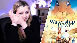 I Cant Stop Crying  Watership Down Movie Reaction [upl. by Berte]