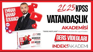 4 2025 KPSS  Vatandaşlık  Hukukun Kaynakları ve Yaptırım Türleri  Emrah Vahap Özkaraca [upl. by Ltney]