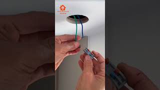 Quick installation method of downlight downlightsportlight electricalelectric [upl. by Emelia536]