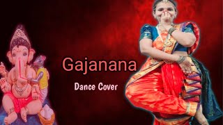 Gajanana  Dance cover  Bajirao Mastani  Ganpati special Dance  Reshma Kevalramani  Dance video [upl. by Aicilyt]