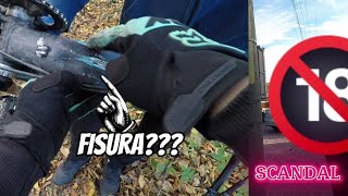 SI A FISURAT CADRUL SCANDAL SI RAMPE NOI  Bike Vlog [upl. by Nosna]