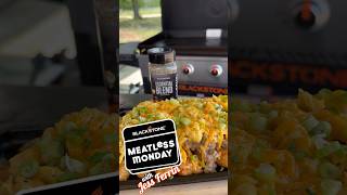 Vegan Breakfast Totchos  Blackstone Griddle [upl. by Naesyar]