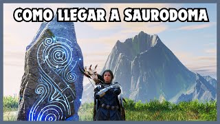 Como llegar y desbloquear el TP a Saurodoma  Throne and Liberty español [upl. by Arita772]