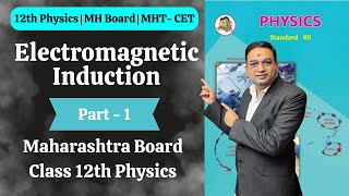 Electromagnetic Induction  Class 12th Physics  Part 1 [upl. by Ahaelam]