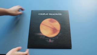 Unboxing Parachutes Vinyl Edition of Coldplay [upl. by Margaux]