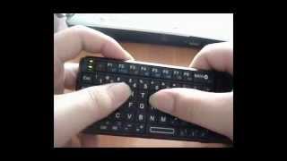 lightake24GHz 24G Wireless Rii Mini PC Keyboard and Mouse with Touchpad [upl. by Heloise]