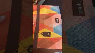 Unboxing my brand new Zouk office statement bag  Vish Universe  officebag officewear trending [upl. by Rothenberg635]