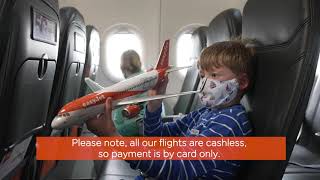 Flying with easyJet  On board [upl. by Gearhart]