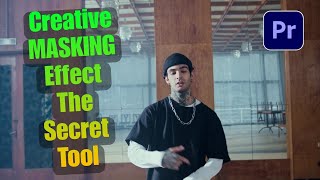 Creative MASKING Effect  The Secret Tool  In Premiere Pro Tutorial [upl. by Aleinad]