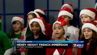 CHRISTMAS CAROLS IN FRENCH [upl. by Nemzzaj]