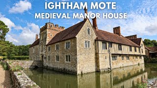 Medieval Ightham Mote full of character Moated house in Kent england uktourism [upl. by Aimit518]