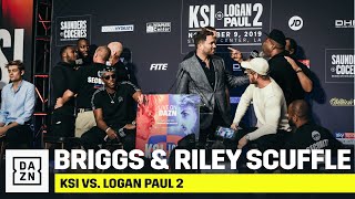 Shannon Briggs and Viddal Riley Get Into HEATED Exchange [upl. by Ardna]