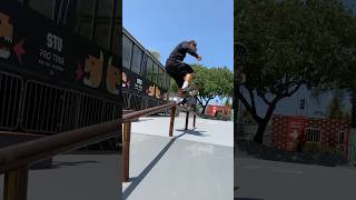 Carlos Ribeiro  Nollie Over Crocs Nollie Flip out viralvideo skater skateboarding skate STU [upl. by Neelhsa90]