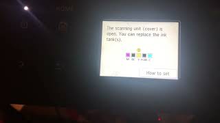 How To Change Ink Cartridge In Cannon TR7520 Printers [upl. by Sabec]