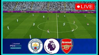 🔴LIVE  Manchester City vs Arsenal  Premier League 2024  Full Match LiveStreaming [upl. by Aisul352]