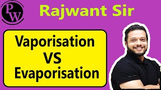 difference between vaporization and evaporation  vaporization VS evaporation  RajwantSir [upl. by Barris243]