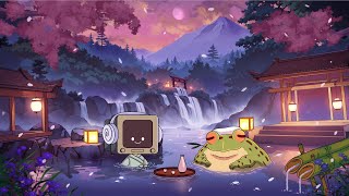 chill Onsen day  calm your anxiety relaxing music  lofi hip hop mix  aesthetic lofi [upl. by Rellim670]