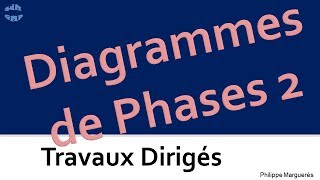 Travaux dirigés de la Science des Matériaux Diagramme de Phases binaires  Métaux 2 [upl. by Ajile]