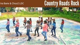 Country Roads Rock  Line Dance Beginner [upl. by Bringhurst]