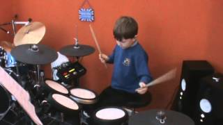 Slipstream grade 2 drums by Joe age 6 [upl. by Sheeran312]