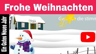 Frohe Weihnachten und ein gutes neues Jahr 2024  Grußvideo für WhatsApp [upl. by Znerol506]