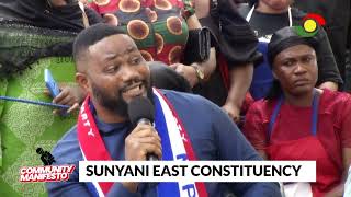 Community manifesto from the Sunyani East [upl. by Rosenberg]