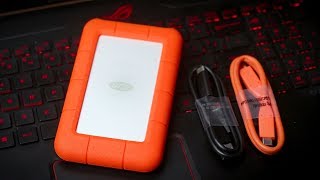 BEST External Hard Drive for Photographers Lacie Rugged USBC [upl. by Ybocaj364]