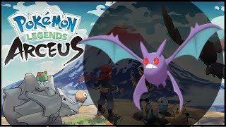 Where to Catch Alpha Crobat  Legends of Arceus  Prometheus Pine [upl. by Nero]