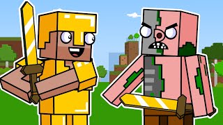 Block Squad ALL EPISODES Minecraft Animation  Part 2 [upl. by Rtoip]