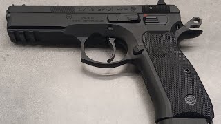 CZ 75 SP 01 unboxing new first impressions [upl. by Sudnak86]