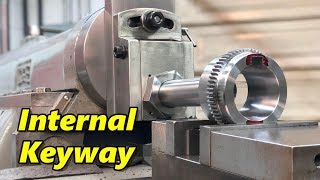 Shaping a Tapered Bore Internal Keyway [upl. by Brodeur]