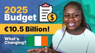 Ireland Budget 2025 €105 Billion cutting across key areas  All you need to know [upl. by Copeland]