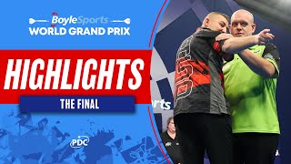 GRAND PRIX GLORY  Final Highlights  2022 BoyleSports World Grand Prix [upl. by Steddman]