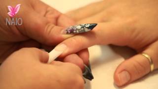 Application dune Capsule Blanche Tutoriel par Naio Nails [upl. by Cassidy]