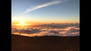 Drive Through the Clouds to the Haleakala Summit on Maui 10023 ft above Sea Level [upl. by Volkan581]