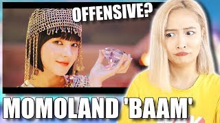 MOMOLAND 모모랜드 ‘BAAM’ MV REACTION [upl. by Dnalevets]