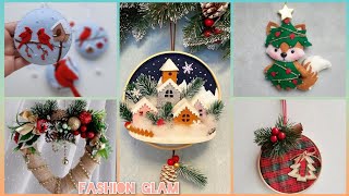 New amp Cute Hanging Christmas Ornaments DesignChristmas Craft Ideas 2023 [upl. by Eoin]