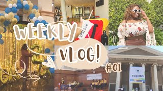 vlogtober  Week in the life of a Stellenbosch University Student Golden Key  Toyota Woordfees [upl. by Nipahc206]