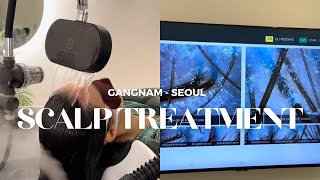 French girl tries Viral Scalp Treatment in Korea  Relax Head SPA  Scalp Mate [upl. by Nevet804]